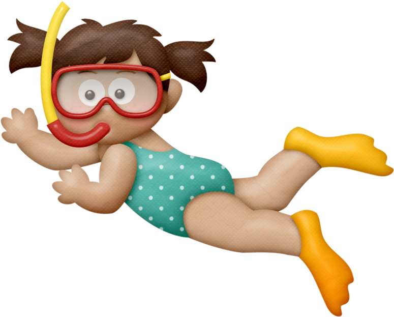 Lliella Bk-underwater Girl4d - Beach Kieds Png (800x639)