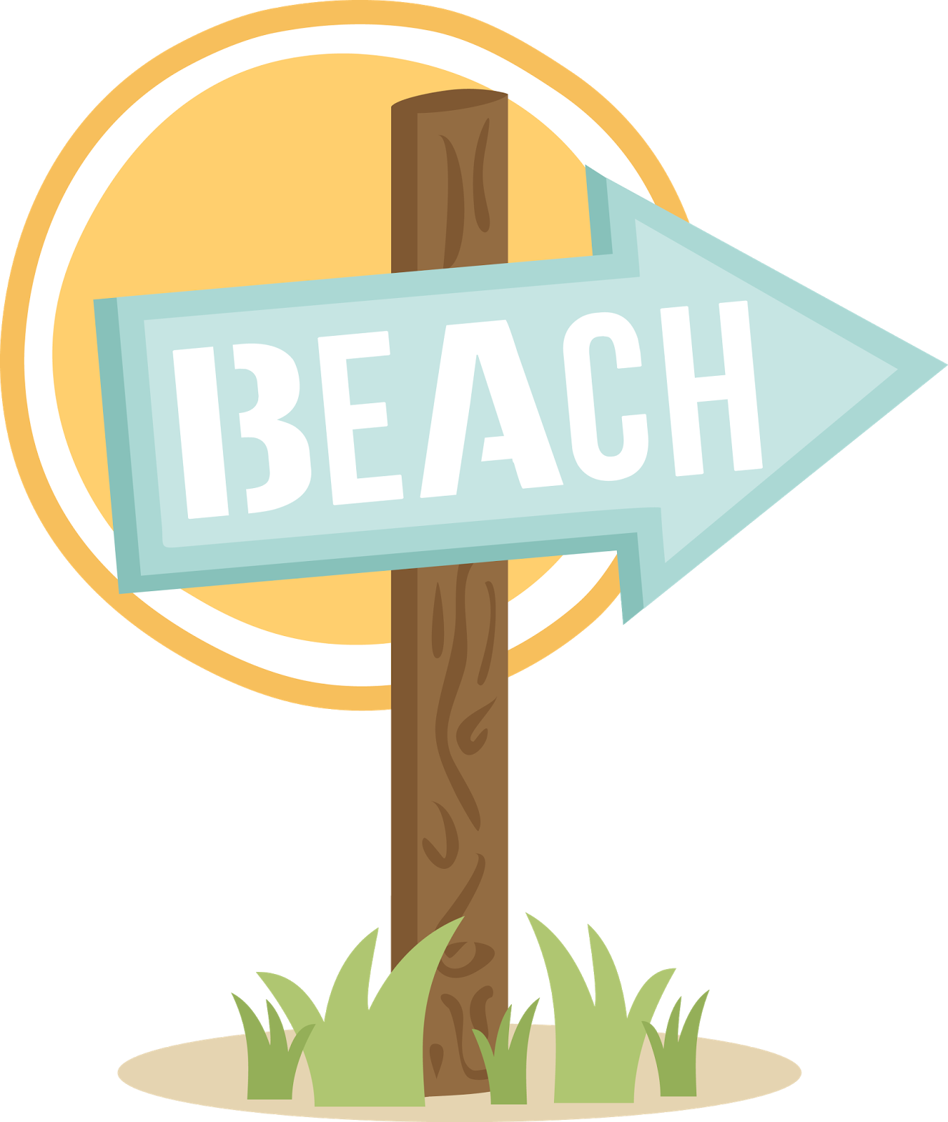 Beach Theme - Beach Images Clip Art (1352x1600)