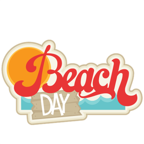 Cms 7th Grade Beach Day - Beach Day Clip Art (550x550)