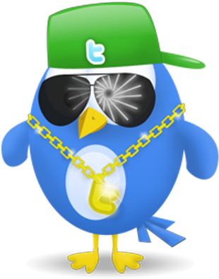 @aplusburger Allison Quinn Burger Twitter Profile Photo - Gangster Twitter Bird (400x400)
