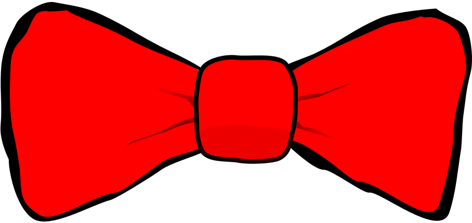 Tie Clipart Red Clothes - Bow Tie Clip Art (960x480)