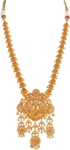 Tanishq Pays Tribute To Rajputana Tradition With The - Necklace (520x500)