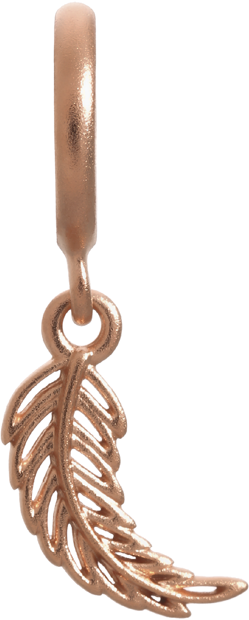 The J-low Collection Endless Jewellery - Feather Gold - Gold Plated (1418x1772)