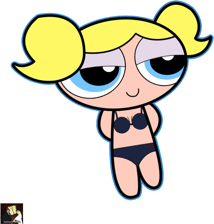 Bubbles In Bikini Summer 2016 By Samurai-mikesjkb - Cartoon (894x894)