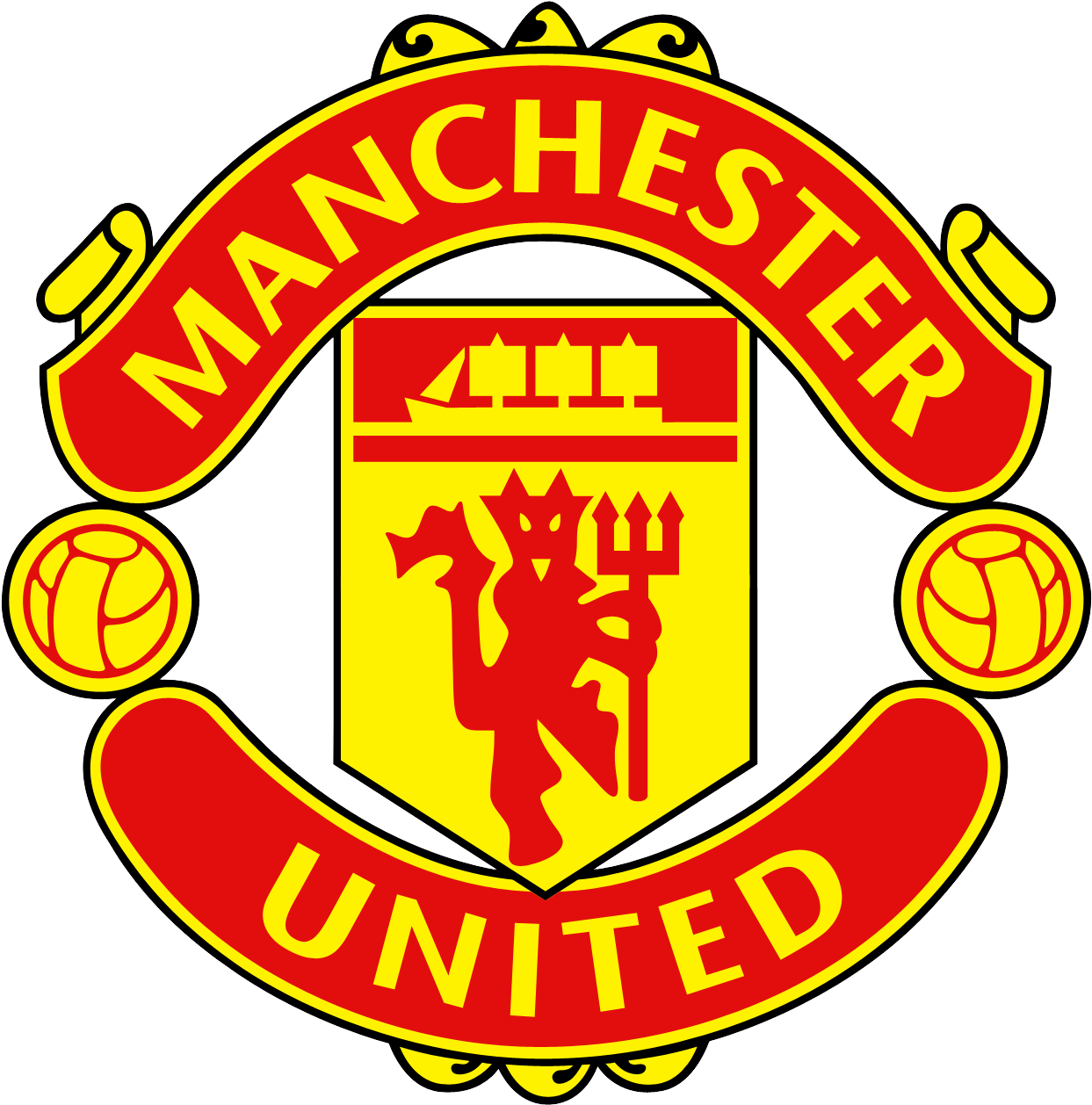 Manchester United Logo Png - Man Utd Logo (1280x1280)