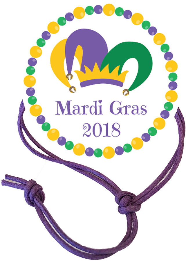 Mardi Gras Napkin Knot - Balloon (1080x1080)