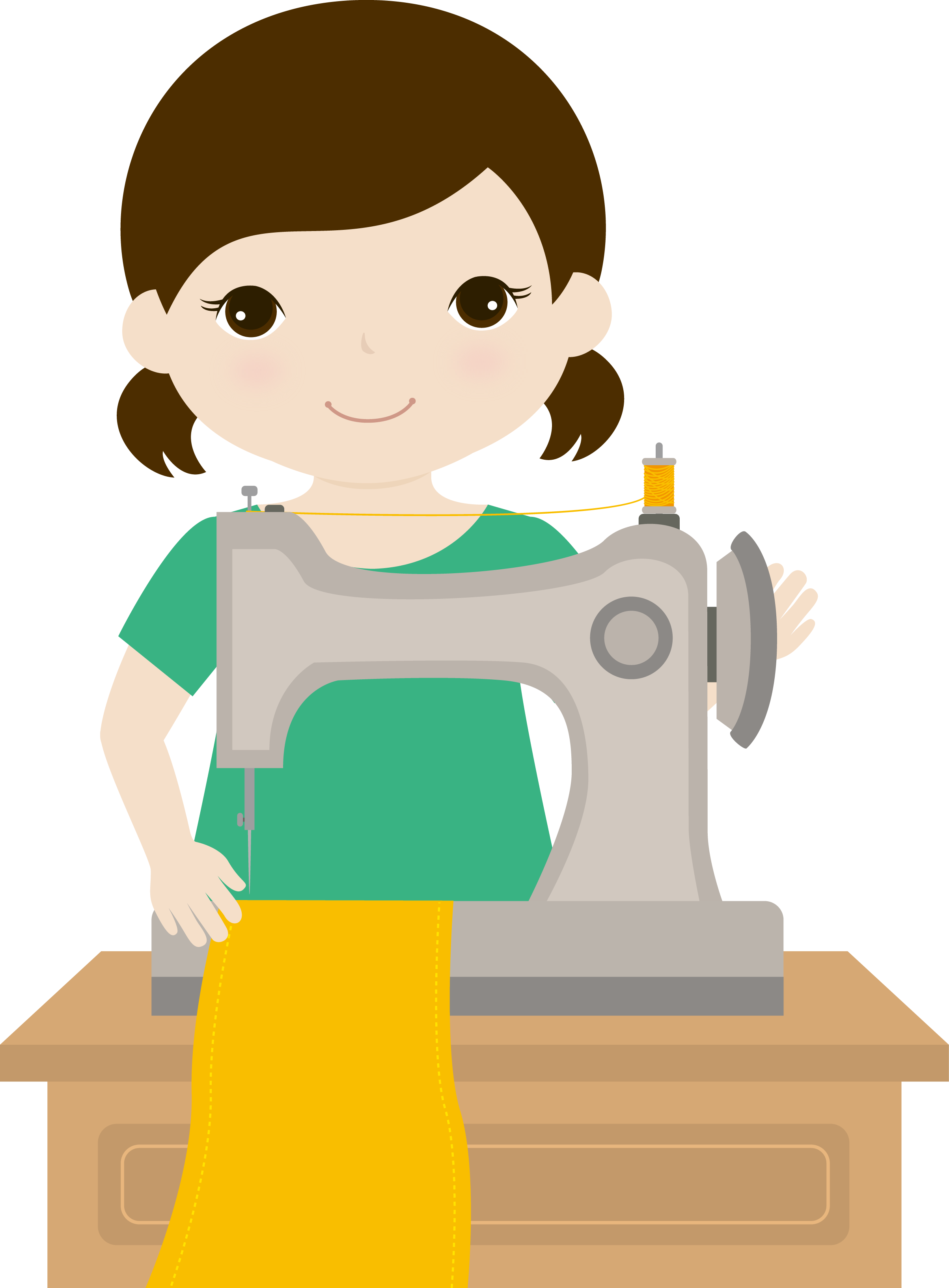 3-day Sewing Camps - Cartoon (2407x3267)