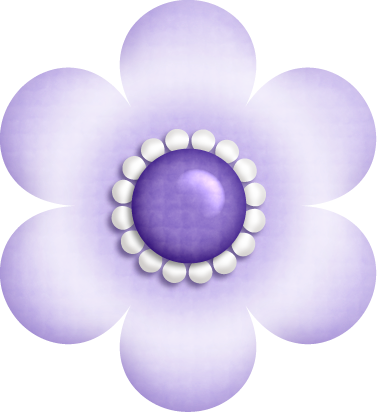 Flower Sm 4 - Pearl (377x412)