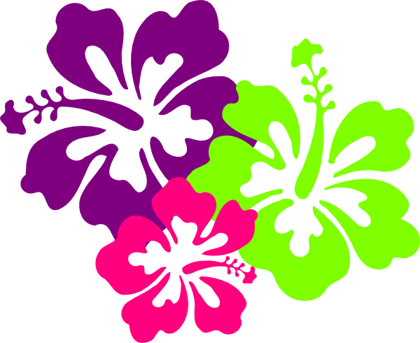 Hibiscus Svg Clip Arts 600 X 490 Px - Hawaii Flower (600x490)
