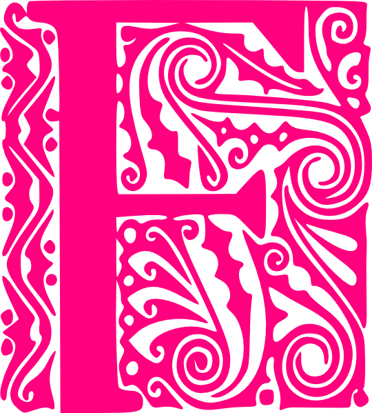 Letter F Clipart - Illustration (540x599)