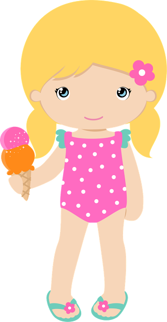 Clip Art - เด็ก ผู้หญิง น่า รัก การ์ตูน (331x640)