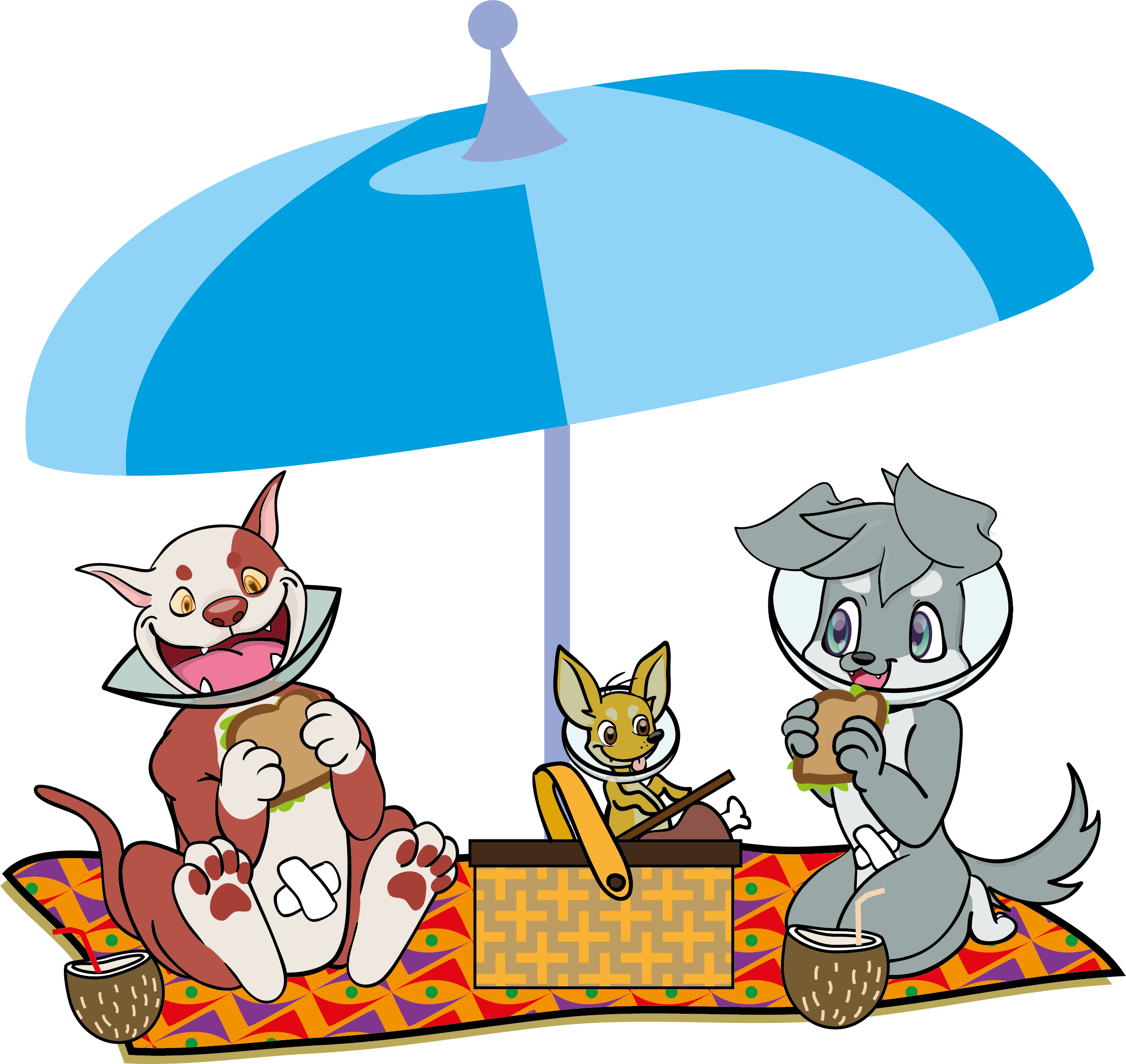 Summertime Spay/neuter Sizzler At Hssa - Cartoon (2468x2331)