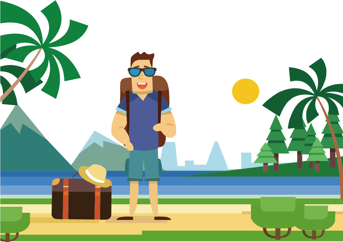 Beach Summer Vacation Travel - Beach Summer Vacation Travel (1181x1181)