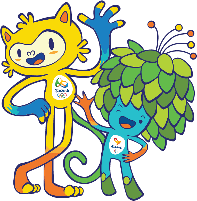 2016 Summer Olympics Opening Ceremony Rio De Janeiro - 2016 Rio Olympics Mascots (845x846)