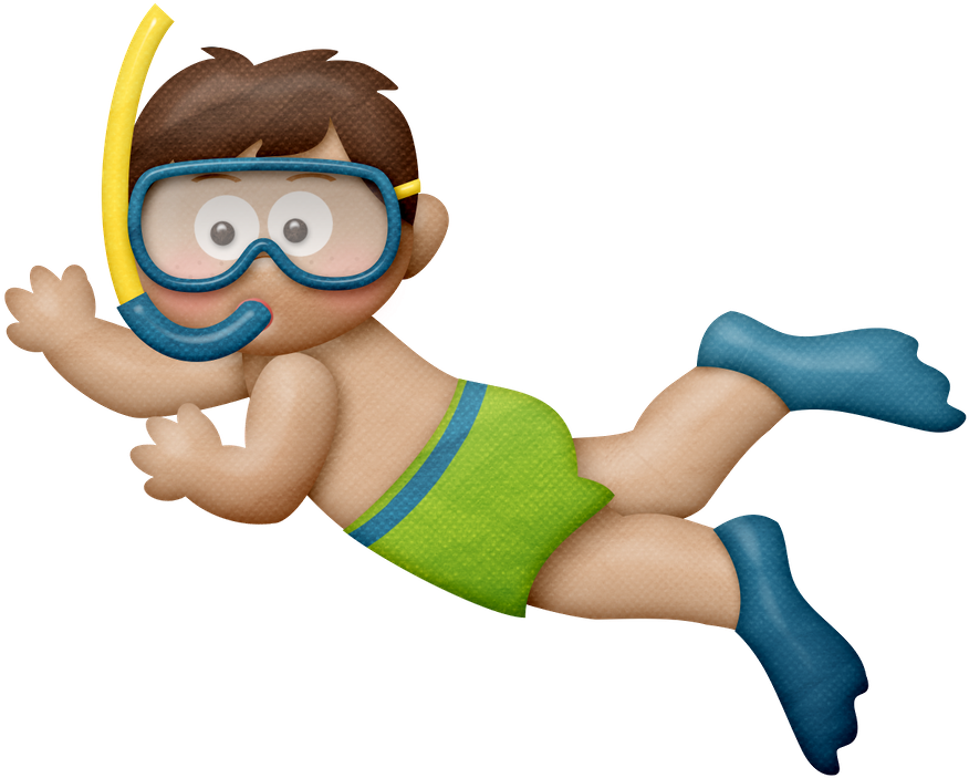 Lliella Bk-underwater Boy4d - Beach Kieds Png (900x719)