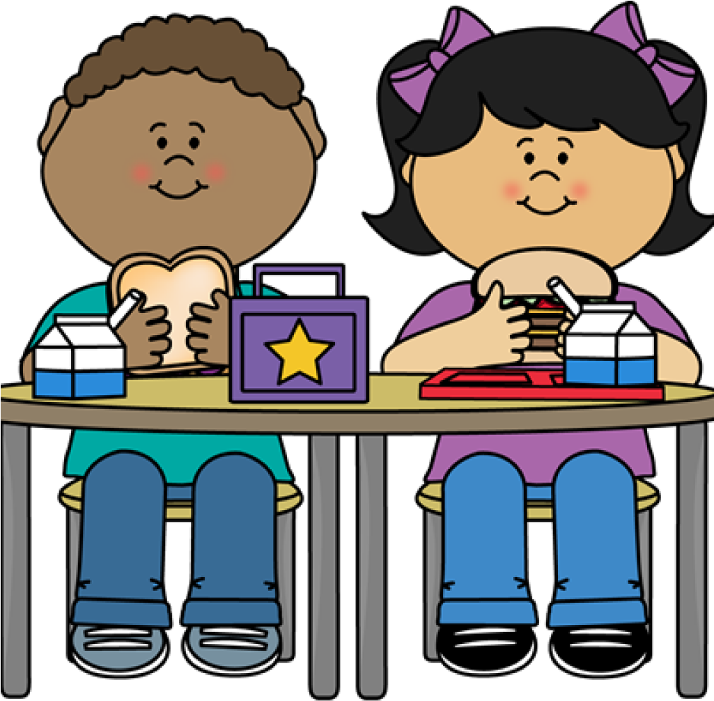 Lunchtime Clipart Kids Eating Lunch Clip Art Kids Eating - Lunch Table Clipart (1024x1024)
