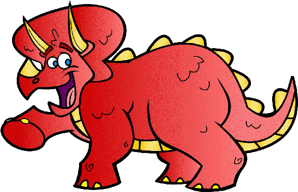 Dinosaur Cute Cartoon Animal Images - Cartoon Dinosaurs (640x480)