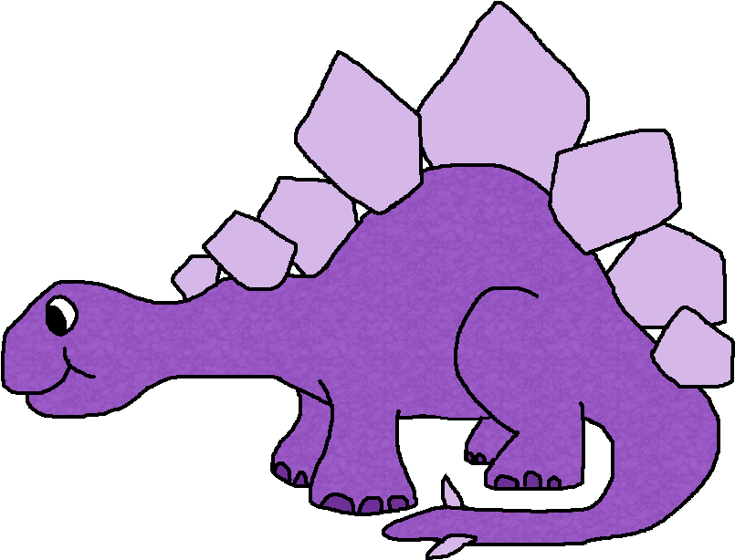 Fun Clipart Dinosaur Purple Clipartuse Footprints Black - Free Clip Art Dinosaur (823x630)
