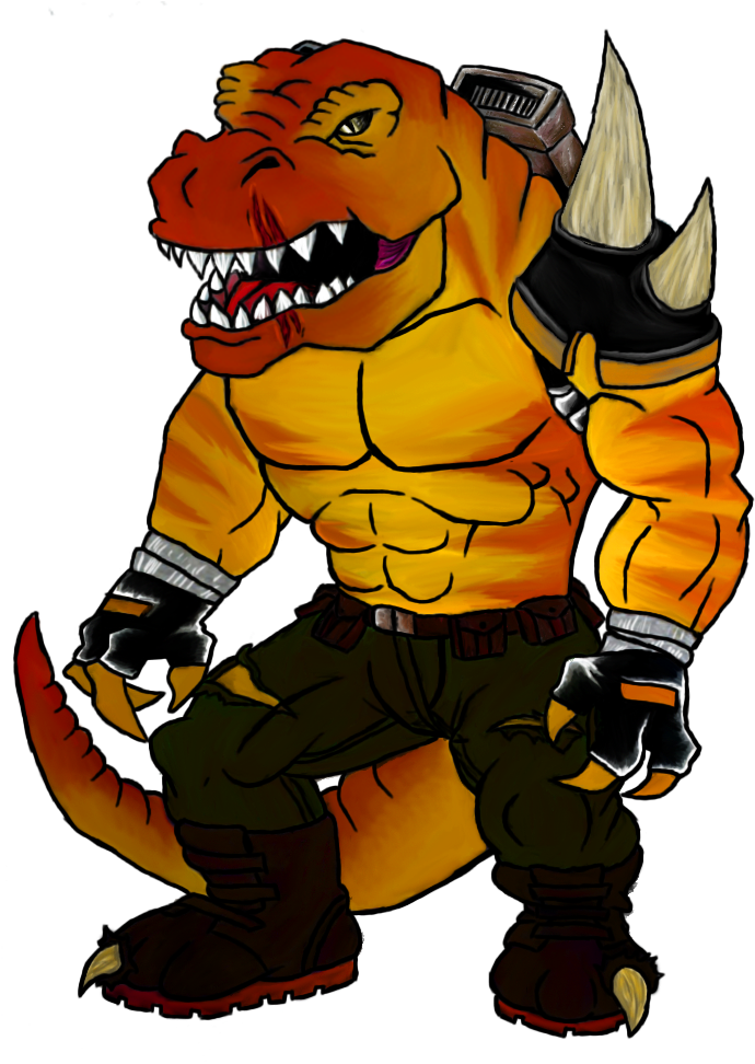 T-bone By Zavarious - Extreme Dinosaurs (690x1024)