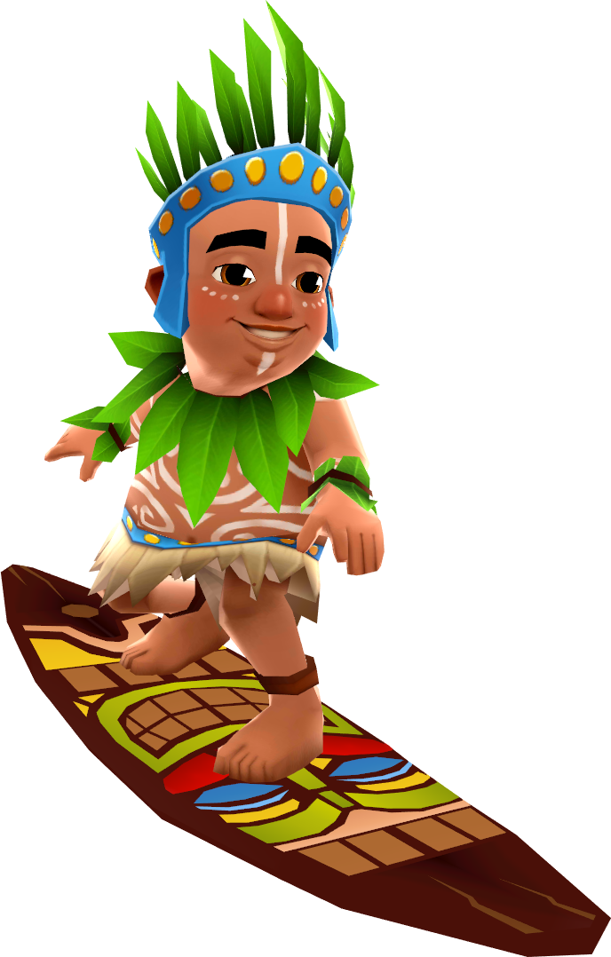 Hawaii - Illustration (688x1078)