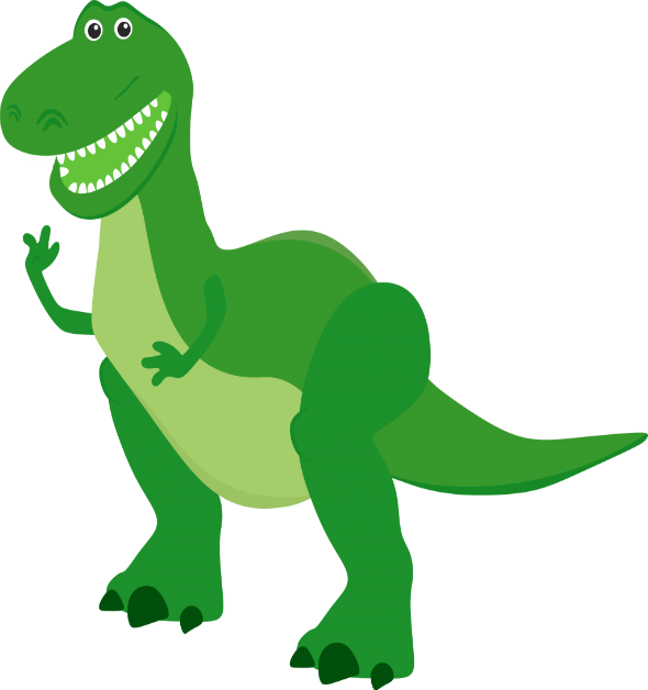 Clip Art - Dinosaurio Toy Story Dibujo - (590x628) Png Clipart Download
