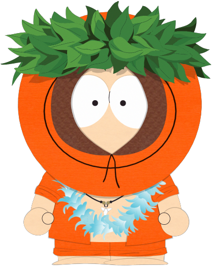 Alter Egos Native Hawaiian Kenny - Kenny Hawaii South Park (417x525)