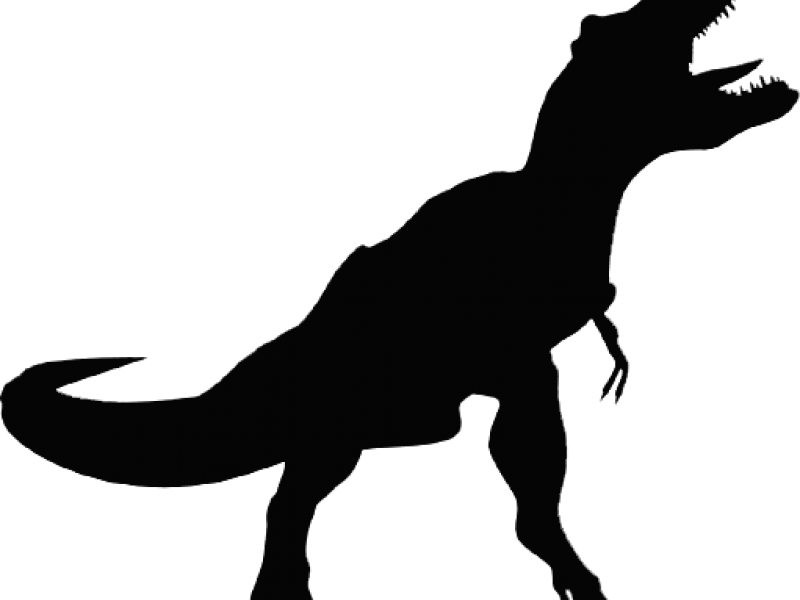 Suciasaurus Silhouette Large - T Rex Silhouette Png (800x600)