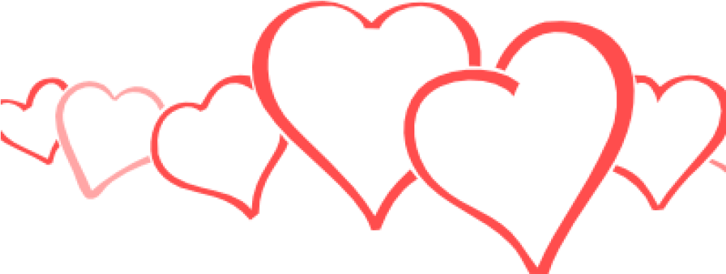 Valentines Borders Clip Art Valentine Border Clip Art - Small Hearts Clip Art (1024x1024)