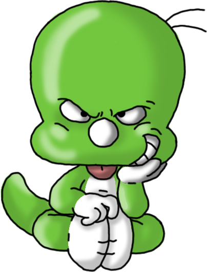 Dooly The Little Dinosaur By Kendulun The Kihoryu - Dooly Korean Dinosaur (404x529)