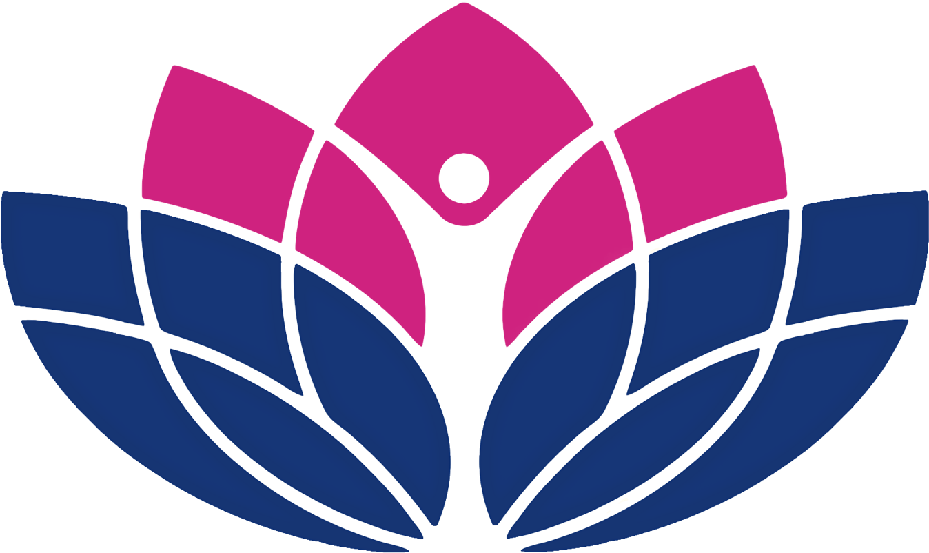 Lotus Flower - Center Of Bliss Rectangle Magnet (1375x829)