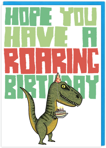 T-rex Greeting Card - Greeting Card (368x500)