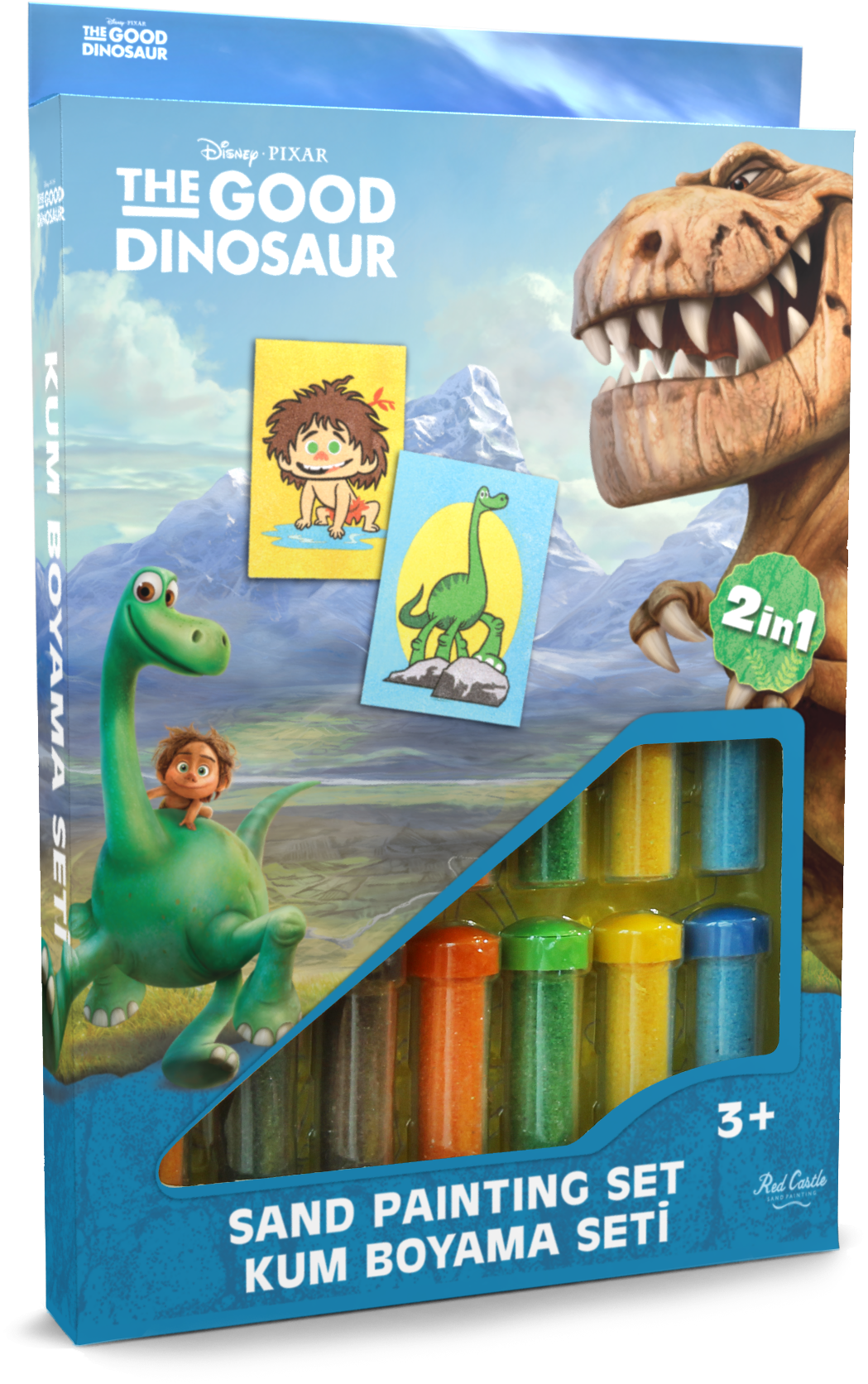 Ds-24 Good Dinosaur 2in1 Sand Art Pack - Ds-24 Good Dinosaur 2in1 Sand Art Pack (1600x2048)