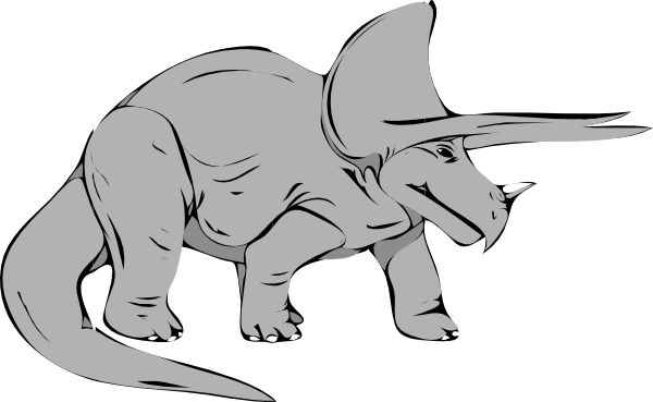 Triceratops Clip Art (600x369)