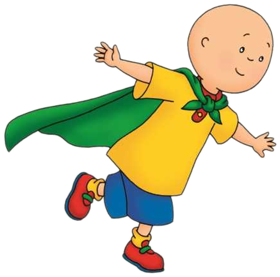 More Caillou Pictures - One Man Punch Caillou (645x636)