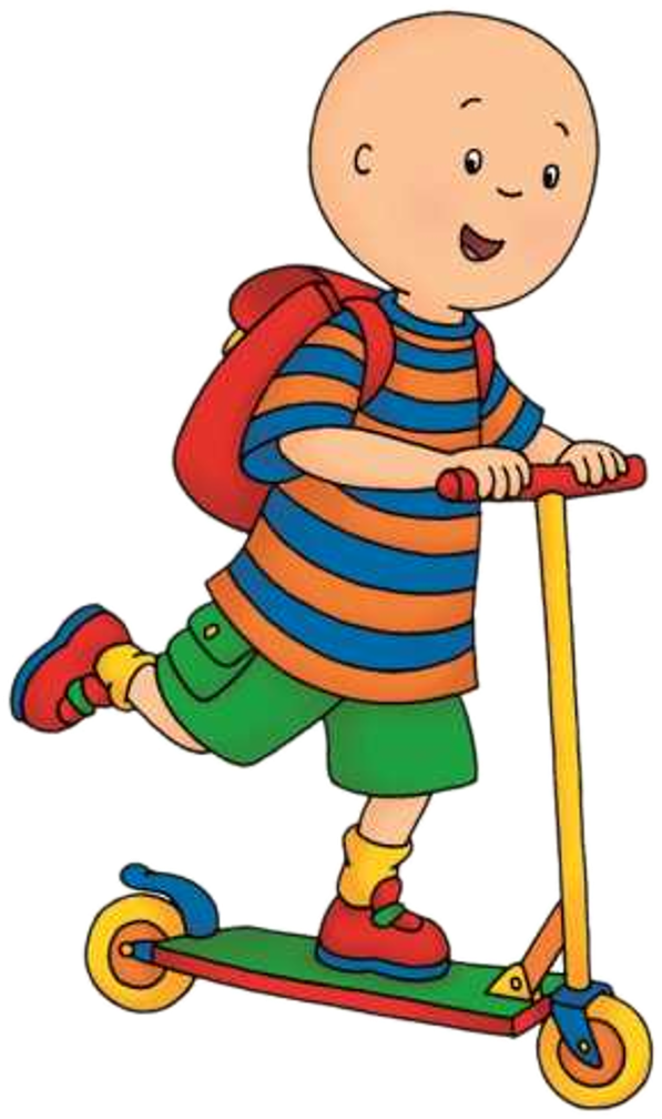 More Caillou Pictures - Caillou, Fun Tracing And Pen Control (645x1034)