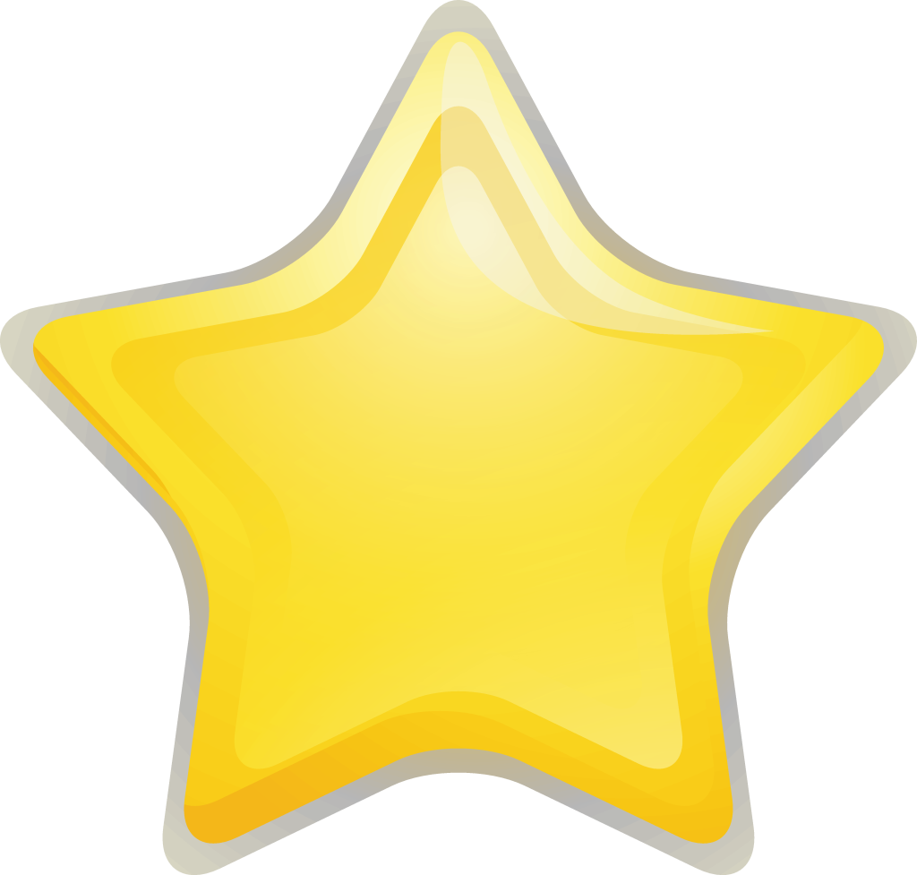 Shiny Cartoon Star - Shiny Stars Cartoon (1024x977)