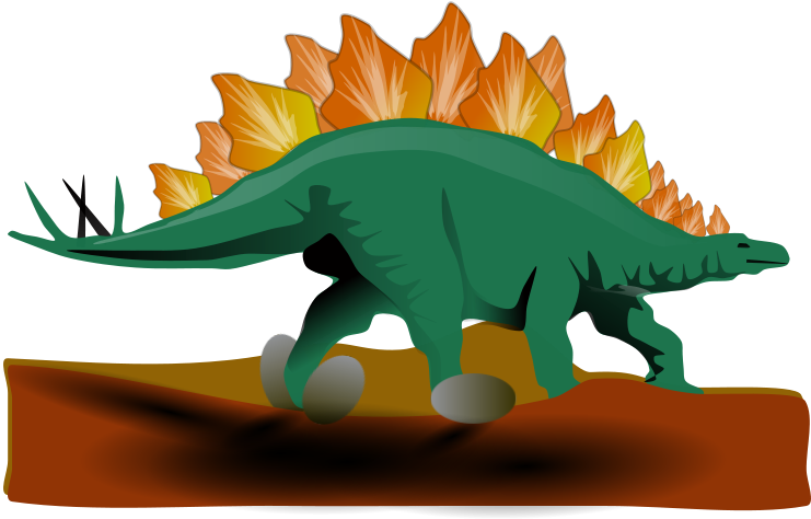 Stegosaurus Clipart (1280x789)