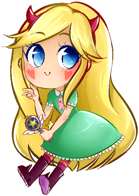 Star Buttefly By Januszke - Стар Против Сил Зла Рисунок (466x656)