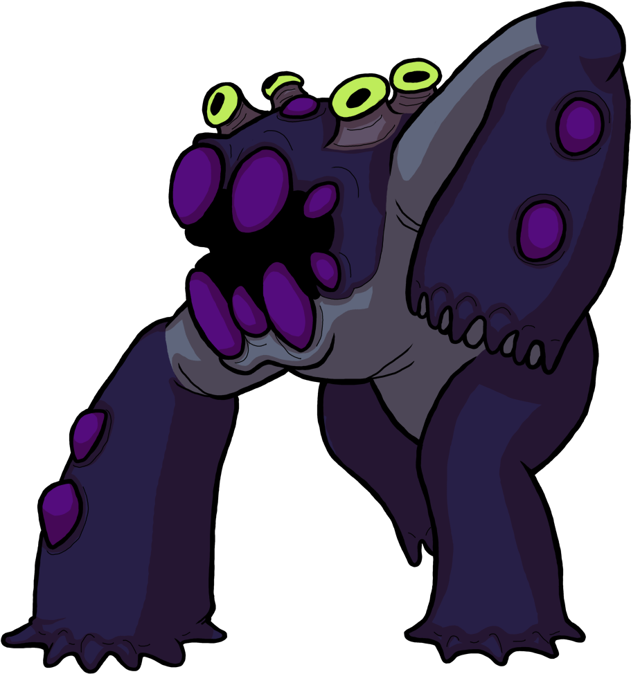 Purple Dinosaur Cliparts - Cartoon (1000x1000)