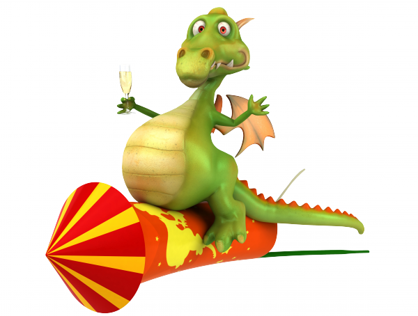 Organikseker 61 Den Png Cok Cok Çiçi Dinazor Resimleri - Новогодний Дракон (600x454)