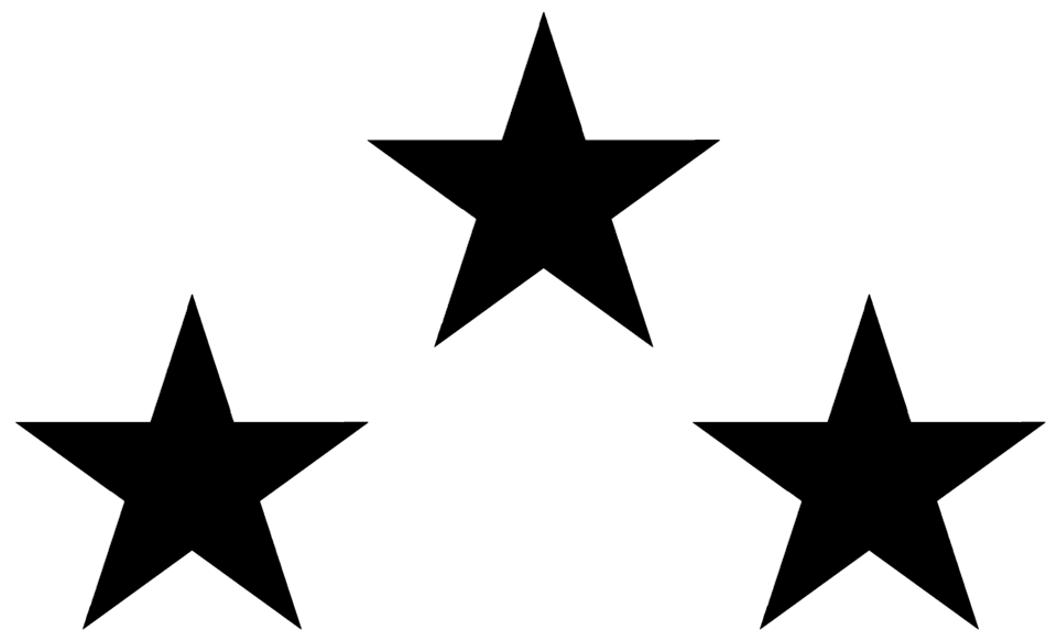 Star Clipart Black And White (1000x700)