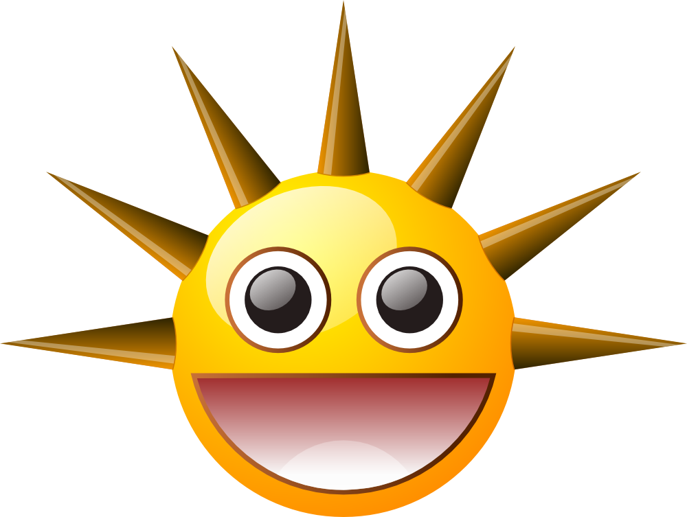 Smiley Star Clip Art - Amazed Clip Art (2400x2000)