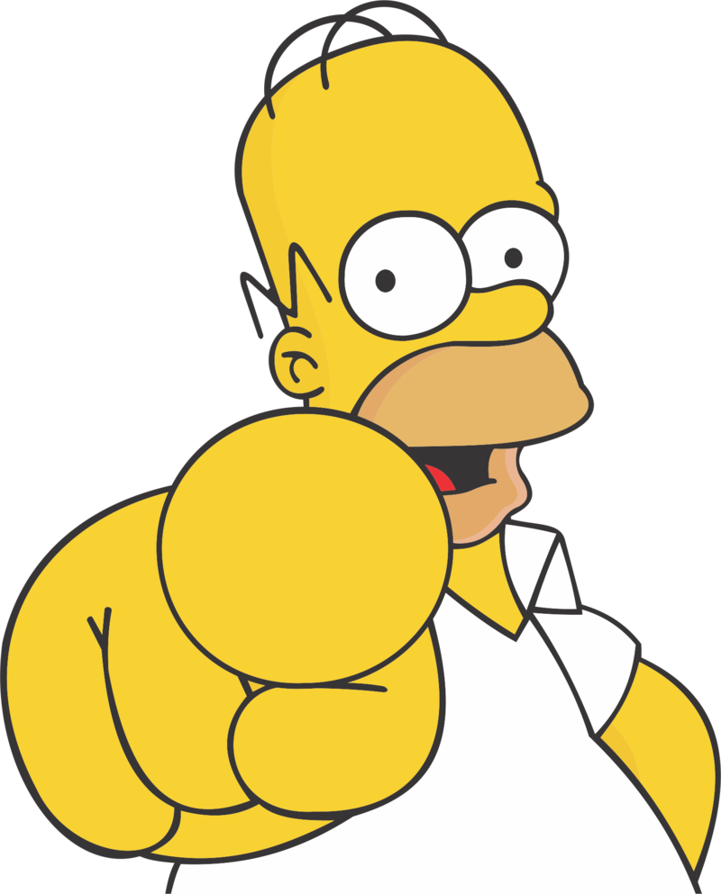 Homer Simpson Png - Homer Simpson I Want You (800x993)
