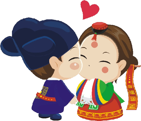 Cute Asian Baby Cartoon Image 4height=320&width=320 - 결혼 이미지 (600x600)