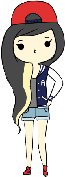 The Swag Asian - Girls Kawaii (407x750)