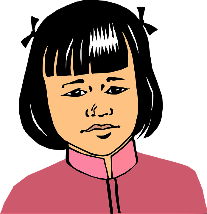Asian Cartoon Face 9, - Charity Begins At Home (695x720)