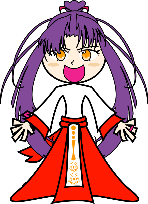 Girl, People, Woman, Asian, Japanese, Geisha - Pixabay Clip Art Mennesker (582x800)