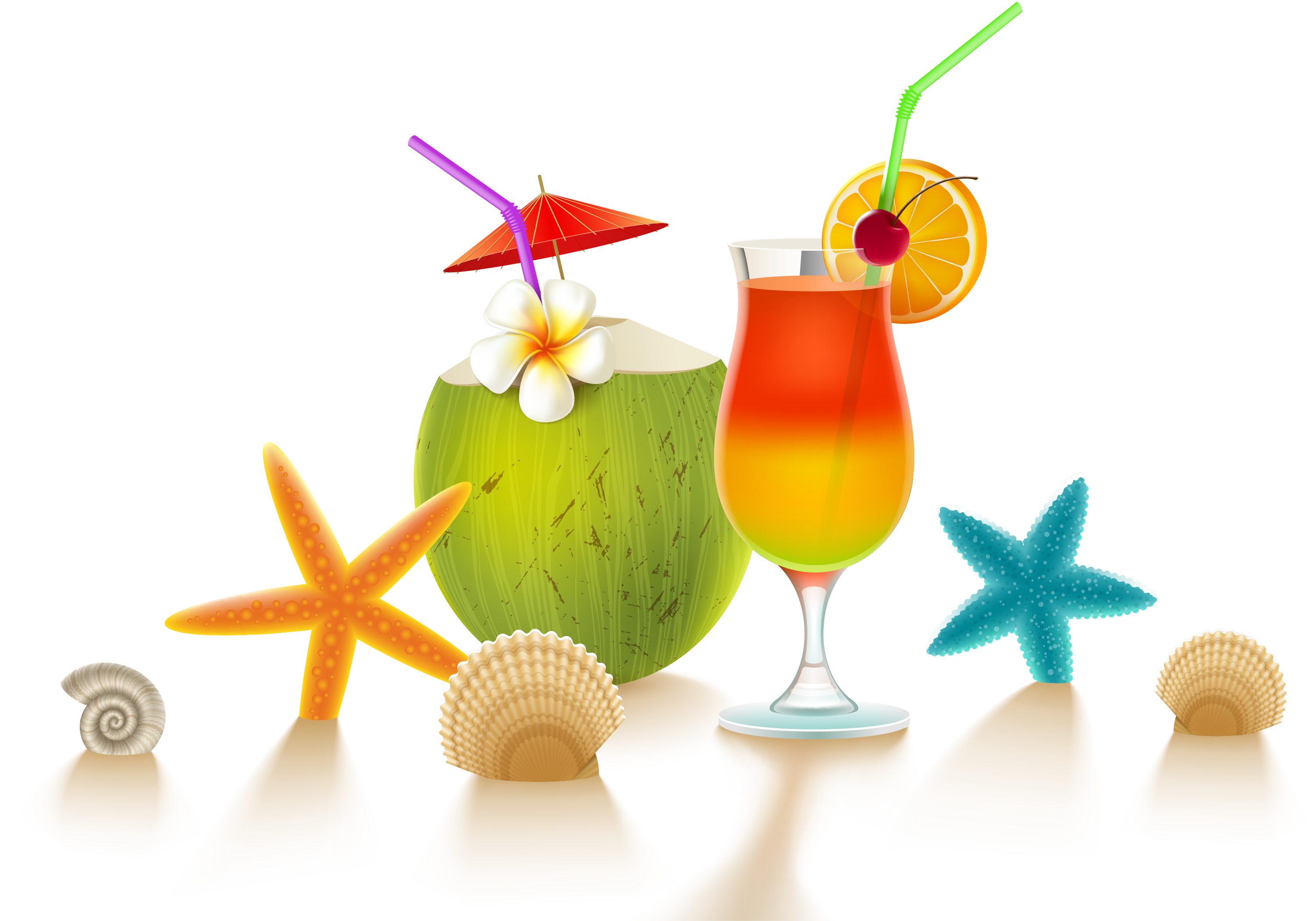Aquapark Hawaii Bar Illustration - Vector Graphics (3001x2648)