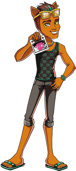 Clawd Music Festival - Monster High Clawd Wolf (288x640)