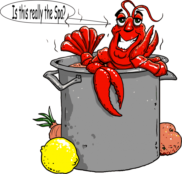 Old Town Spring - Free Crawfish Clip Art (600x575)